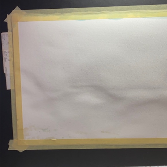 ORIGINAL Signed WATERCOLOR SAND DUNE BEACH - Picture 15 of 16